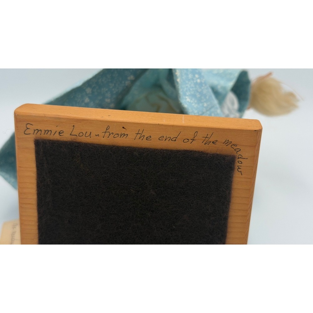 Ellen Turner NIADA Artist Doll Emmie Lou Folk Art Cloth Doll Signed 12.5" - Picture 3 of 15